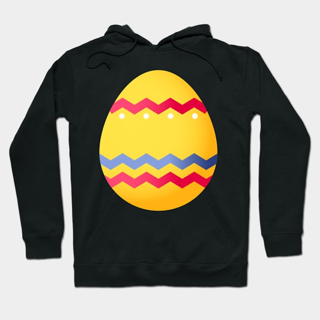 Easter egg icon sticker Hoodie by Lonneketk